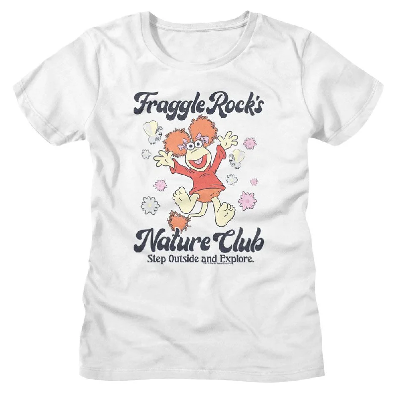 FRAGGLE ROCK T-Shirt, Fraggle Rock Nature Club-- Collared Crew Neck Turtle Neck