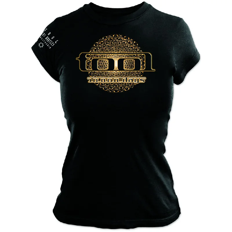 TOOL Ladies T-Shirt, Eye Geo Glow-- Fitted T-Shirt Seamless Stretchy