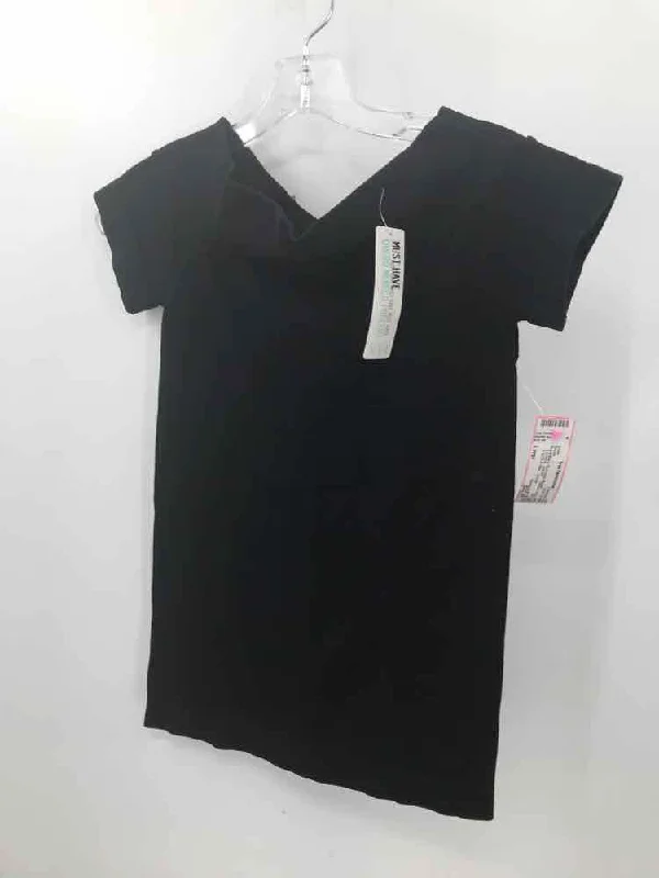 Pre-Owned Scala Black Size Large Blouse Chic Off-Shoulder Blouse