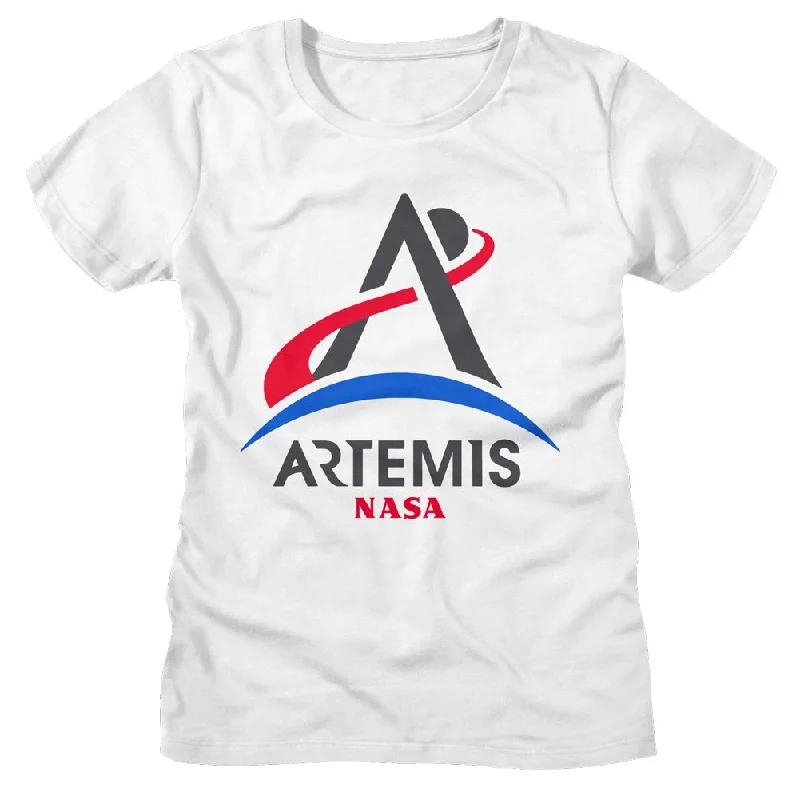 NASA T-Shirt, Artemis Program Logo-- Nylon Fabric Polyester Fabric Spandex Fabric