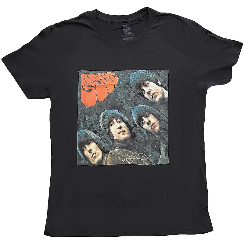 THE BEATLES T-Shirt for Ladies, Rubber Soul Album Cover-- Terry Blend Velvet Blend Canvas Blend