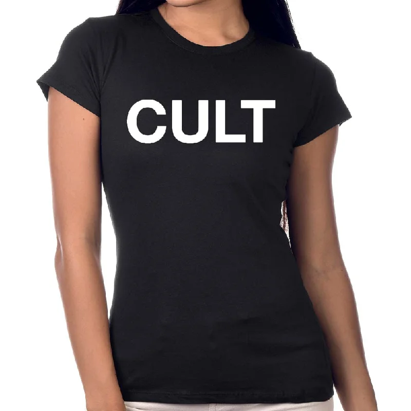 THE CULT Ladies T-Shirt, Hidden City-- Anti-Shrink Durable Soft