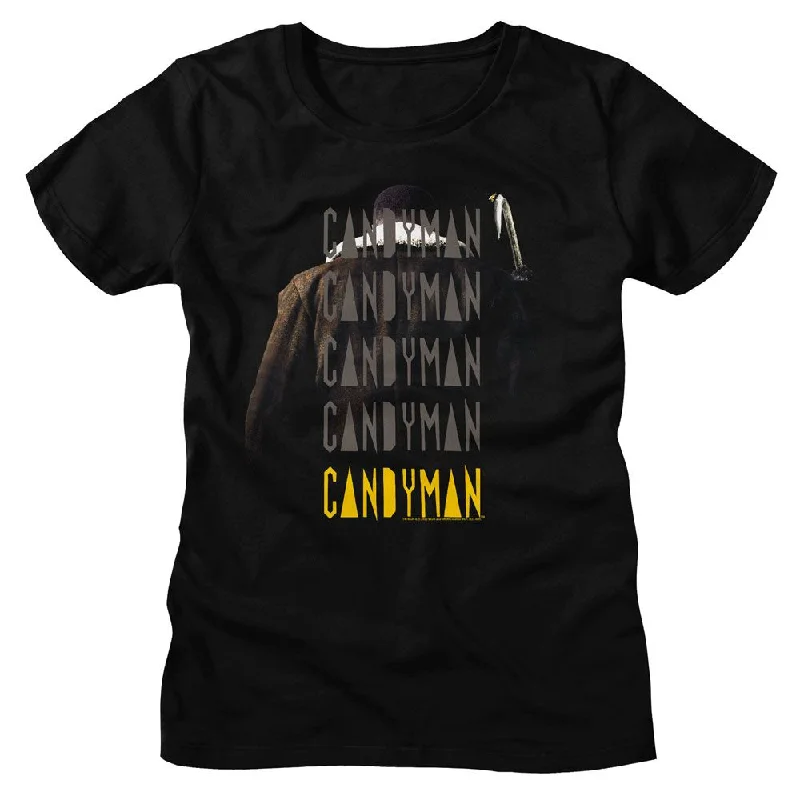 CANDYMAN T-Shirt, Movie Poster-- Seamless Knitted Crochet