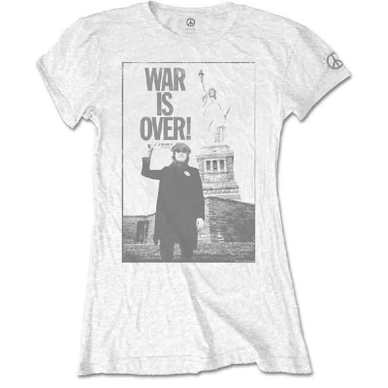 JOHN LENNON T-Shirt for Ladies, Liberty Lady-- Modern Contemporary Chic