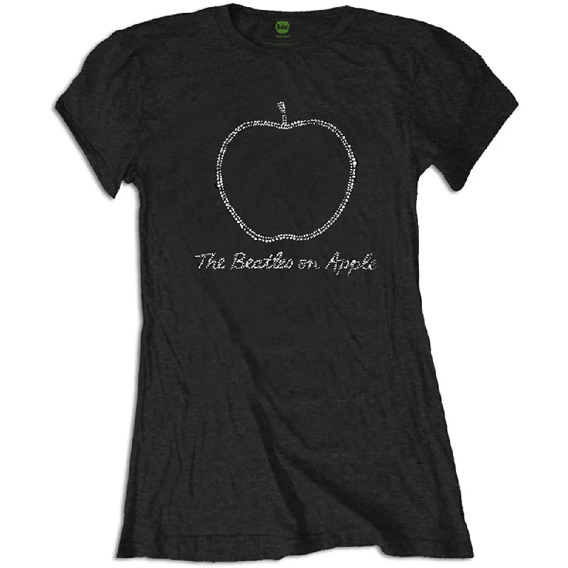 THE BEATLES T-Shirt for Ladies, On Apple-- Cozy Warm Stylish