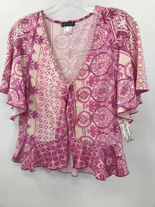 Pre-Owned Venus Purple Size Medium Blouse Soft Modal Blouse