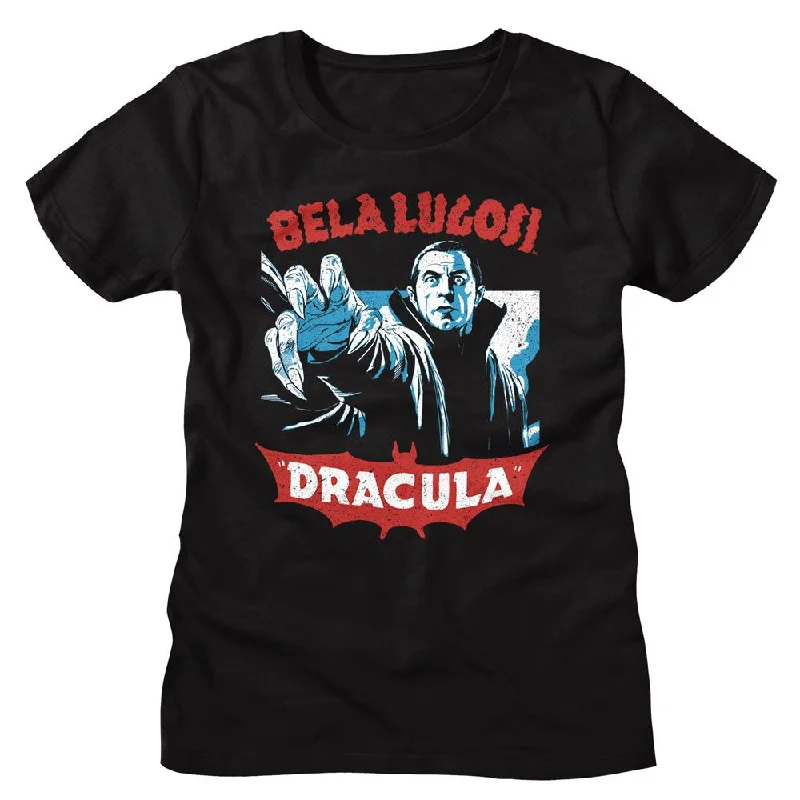 Women Exclusive BELA LUGOSI T-Shirt, Reach Forward-- Modern Contemporary Chic