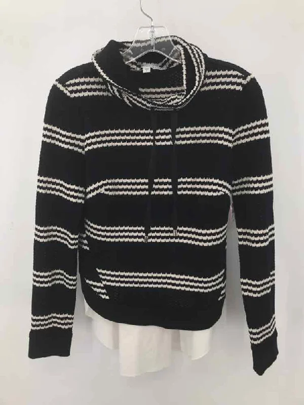 Pre-Owned Veronica Beard Navy Size Small Long Sleeve Blouse Double Button Blouse
