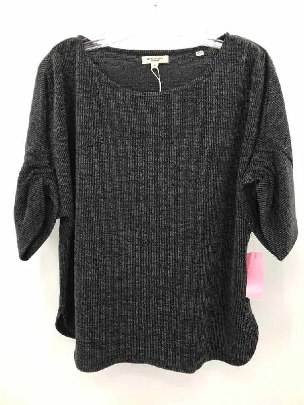 Pre-Owned Max Studio Black Size Small Blouse Versatile Layering Blouse