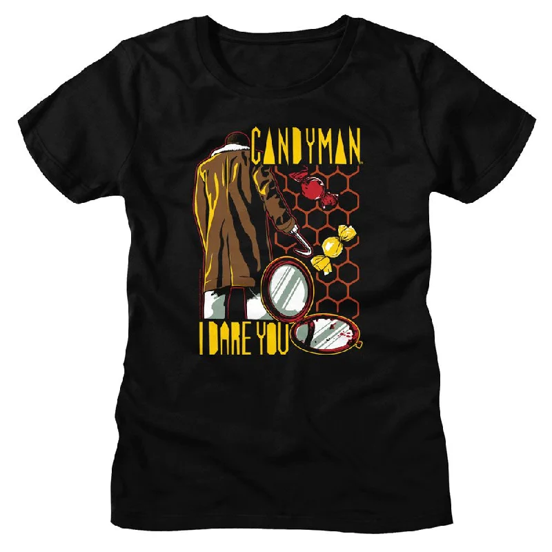 CANDYMAN T-Shirt, Storybook Style-- Zippered Buttoned Snapped