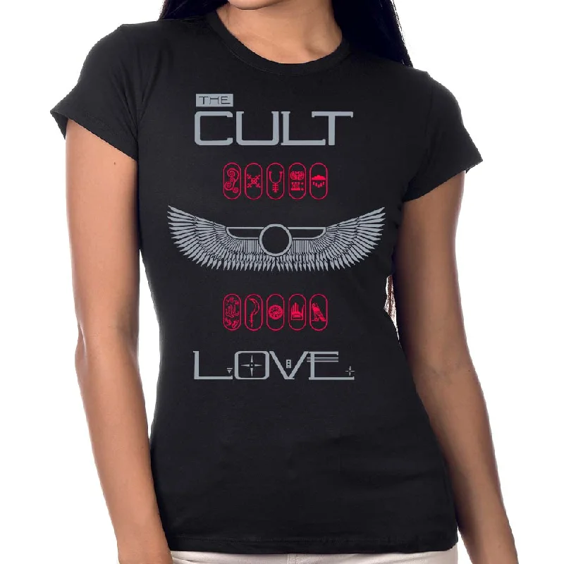 THE CULT Ladies T-Shirt, Love-- Cozy Warm Stylish