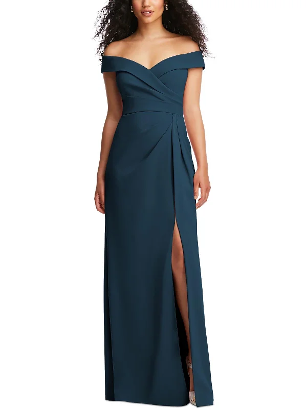Womens Woven Long Evening Dress Tunics Corduroy durable
