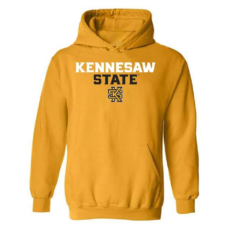 Kennesaw - NCAA Women's Track & Field (Outdoor) : Aidan Boyd - Hooded Sweatshirt Classic Fashion Shersey Hoodie with Hem Lace Feminine Delicate
