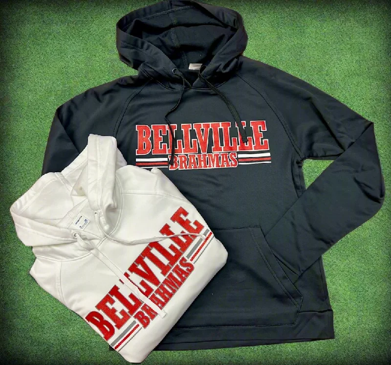 Bellville Dry Fit Hoodie Hoodie with High Neck Warm Protective