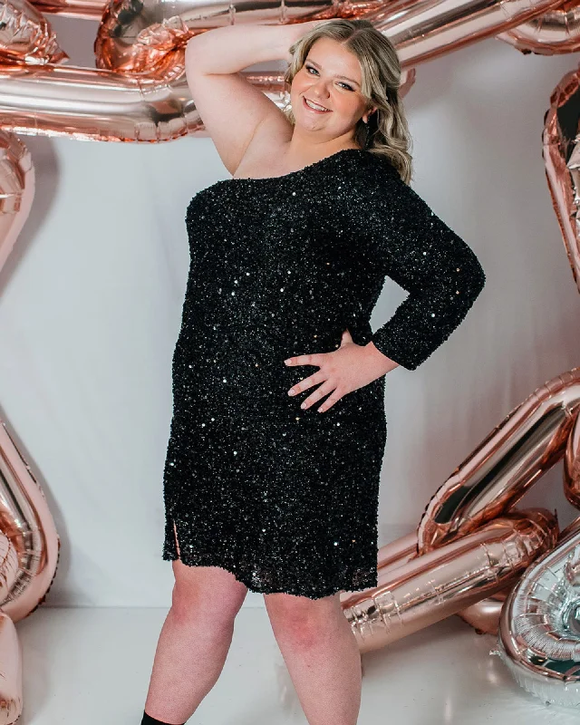 Set in Stone Short Party Dress | Onyx Tunics Running lightweight