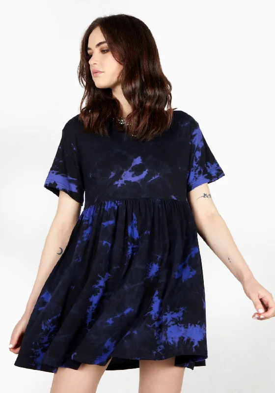 Purple Haze Skater Dress Tunics Cozy comfortable