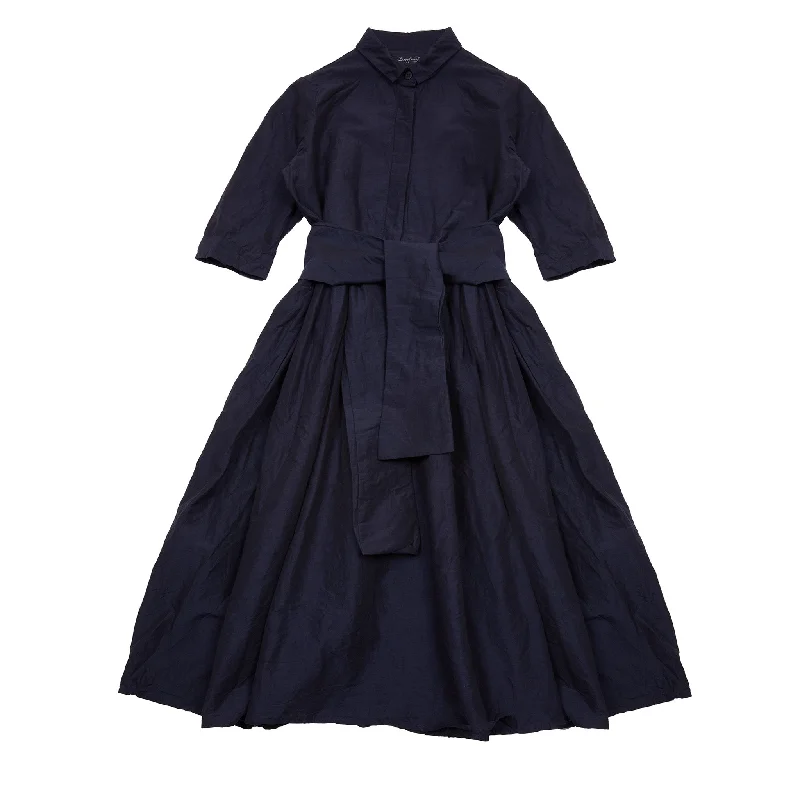 Bergfabel Women's Lena Dress in Navy Tunics Versatile all-occasion