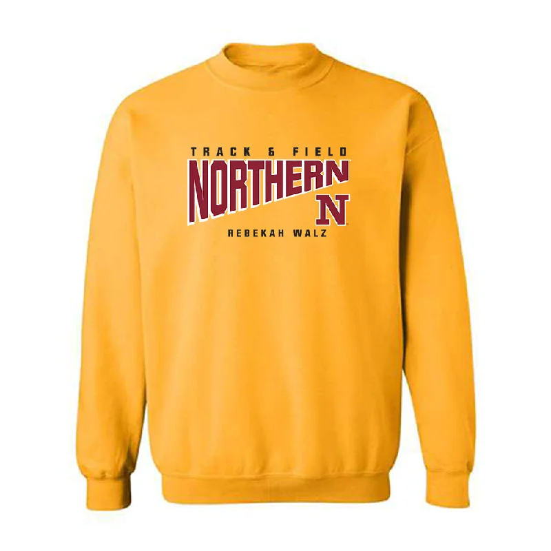 NSU - NCAA Women's Track & Field (Outdoor) : Rebekah Walz - Crewneck Sweatshirt Classic Fashion Shersey Hoodie with Ribbed Hem Stretchable Secure