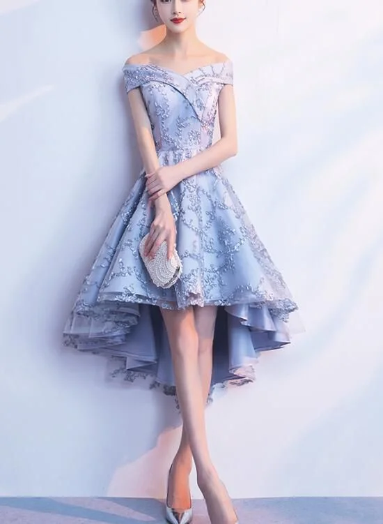 Pretty Sweetheart High Low Formal Dress, Lovely Party Dress ,homecoming dress cg2659 Tunics Fall fleece
