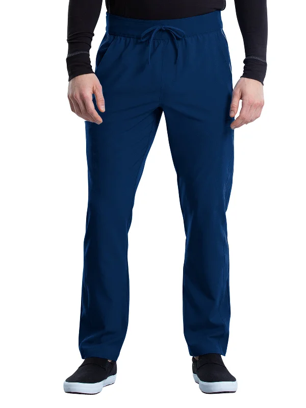 Men's 7 Pocket Tapered Leg Drawstring Cargo Pant Classic Cropped Pants