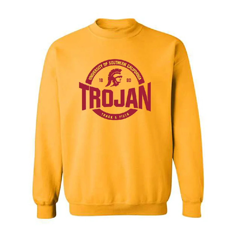 USC - NCAA Women's Track & Field (Outdoor) : Matteo Mitchell - Crewneck Sweatshirt Classic Fashion Shersey Hoodie Crop Top Short Trendy