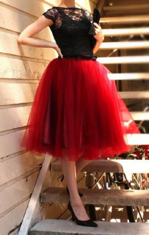 Red Party Dress,Tulle  Dresses,New Arrival Formal homecoming dresses cg3736 Tunics Vintage classic