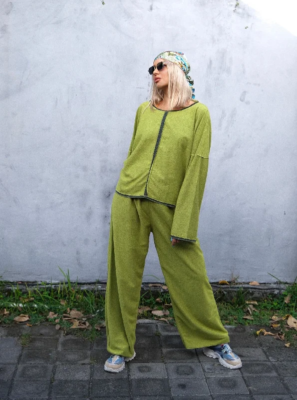 Reversible Cotton Suit (Pants) Soft Sweatpants Style