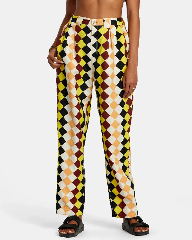 Greenpacha Peru Loose Fit Pants - Multi Lightweight Linen Pants