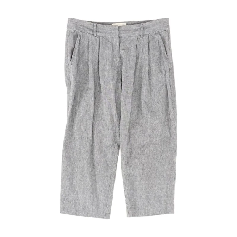 Blue Solid Pants Modern Skinny Pants