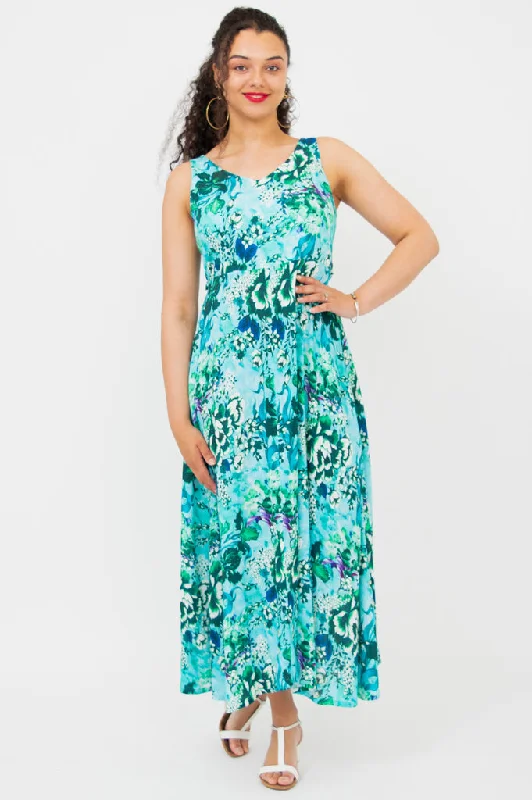 Coraline Dress, Enchant, Linen Bamboo Tunics Running lightweight
