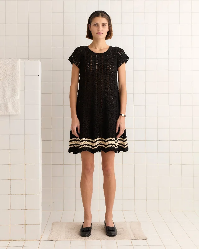 Duxbury Dress - Black Tunics Party sparkling