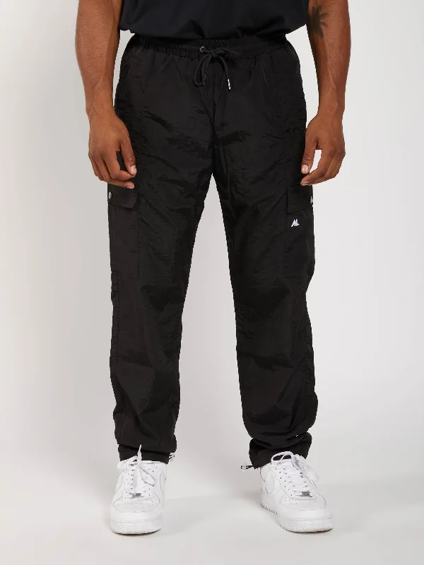Cargo Pant - Charcoal Formal Linen Trousers
