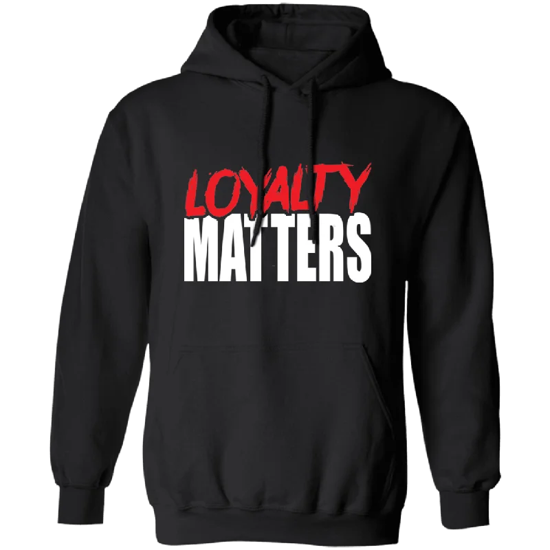 Loyalty Matter Hoodie (Unisex) Hoodie with Logo Branding Identity