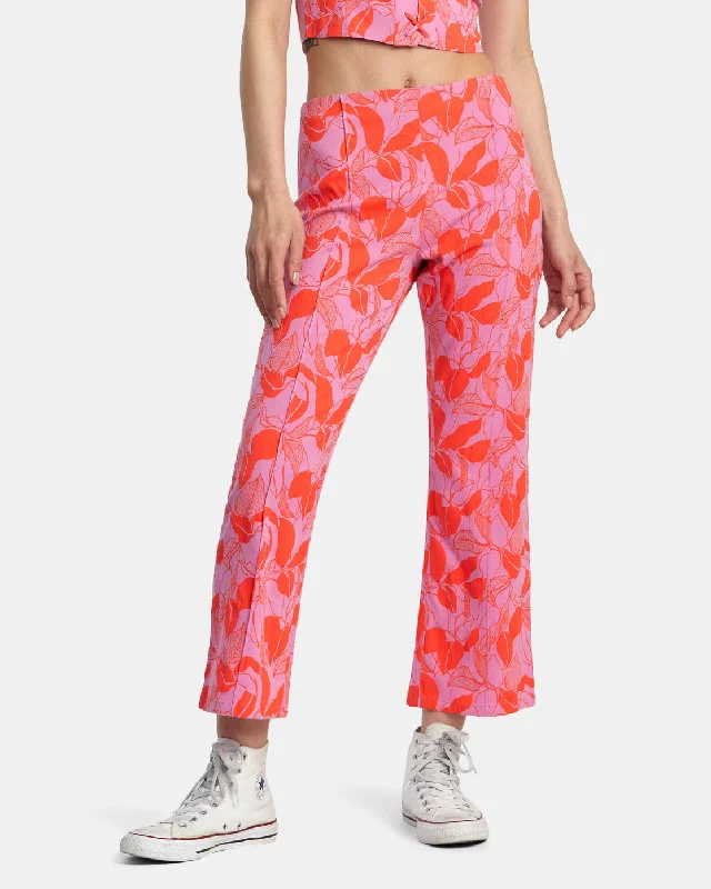 Drip High-Waisted Pants - Cyclamen Classic Flared Pants