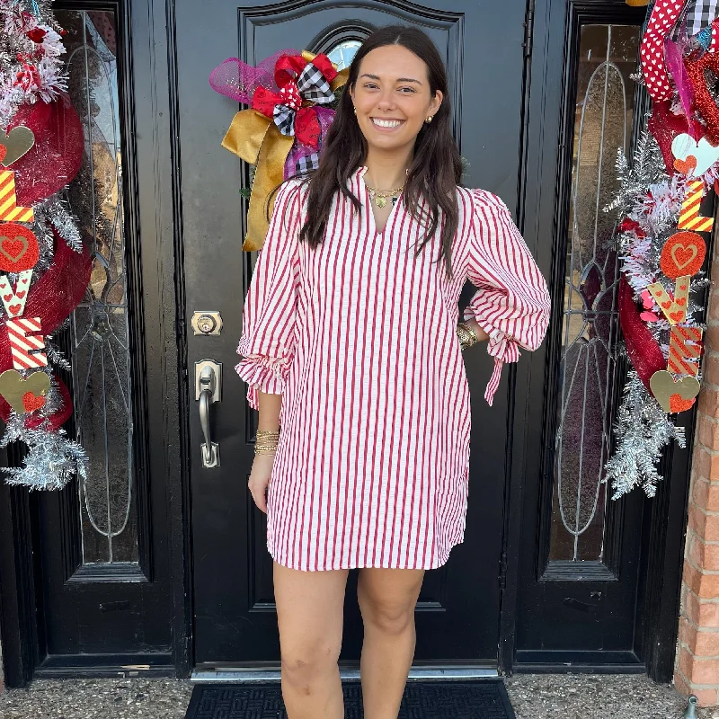 Picnic Date Dress Tunics stripes playful