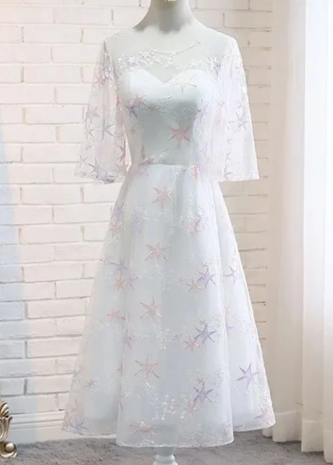 Charming Tea Length Simple Cheap A-line Party Dresses Homecoming Dresses cg5311 Tunics Review highly