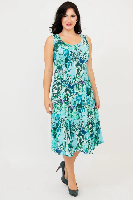 Avery Dress, Enchant, Linen Bamboo Tunics Evening elegant