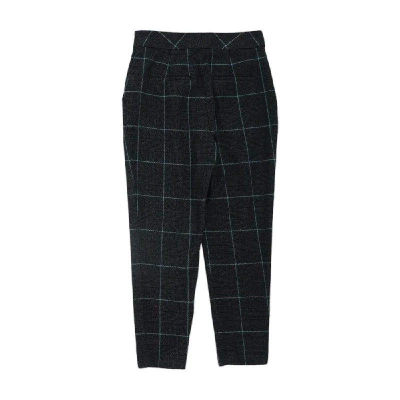 Black Misc Pants Trendy Wide-Legged Trousers