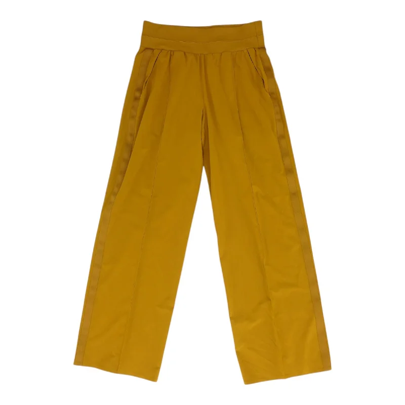 Bronze Solid Chino Pants Chic Wool Trousers
