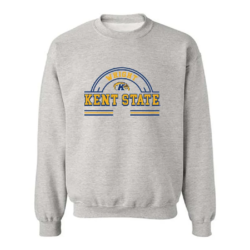 Kent State - NCAA Women's Track & Field (Outdoor) : Briana Wright - Crewneck Sweatshirt Classic Fashion Shersey Hoodie with Hem Patch Decorative Personalized
