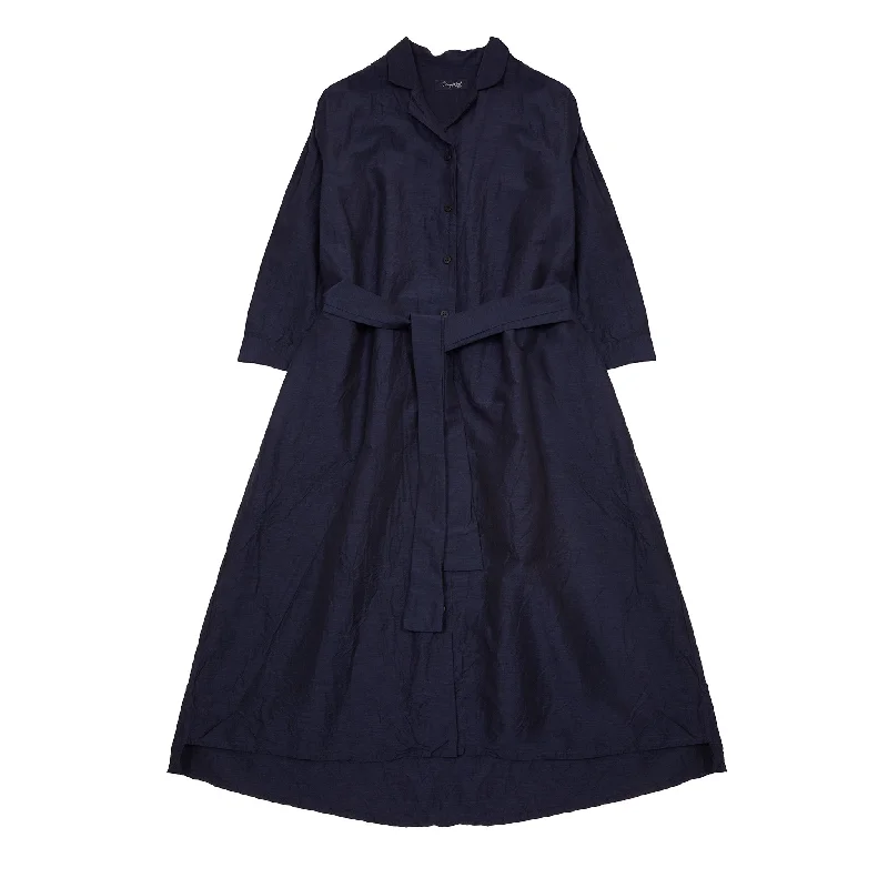 Bergfabel Women's Dawn Dress in Navy Tunics Fashionable trendy