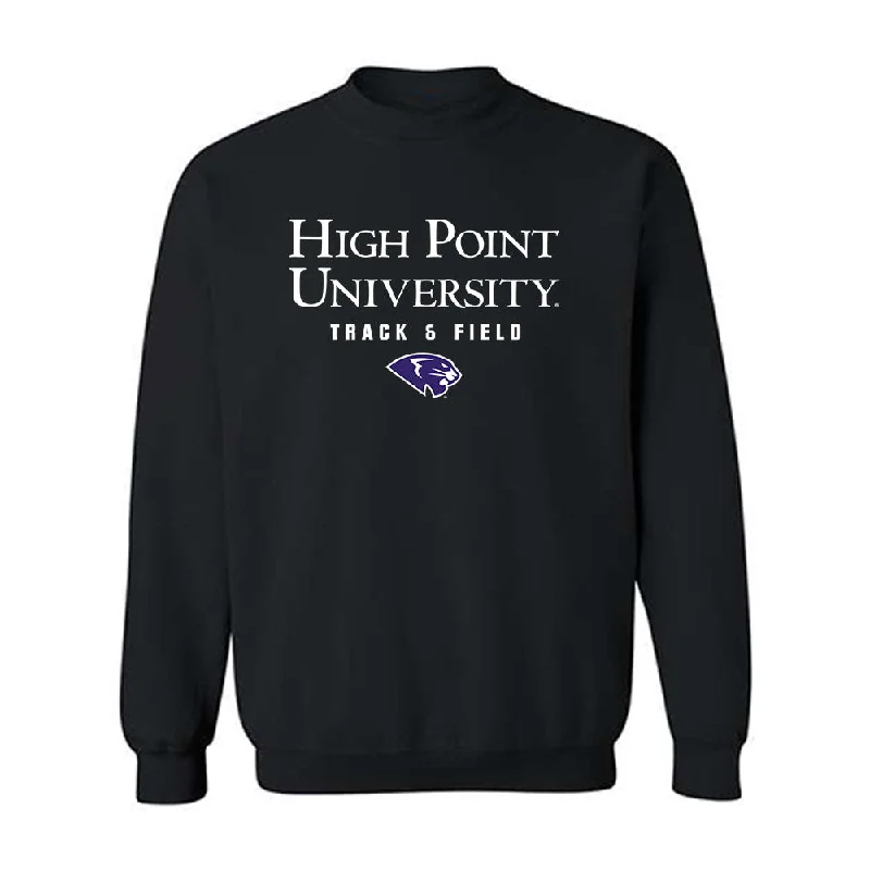 High Point - NCAA Women's Track & Field (Outdoor) : David Caivano - Crewneck Sweatshirt Classic Shersey Hoodie with Emblem Brand Identity