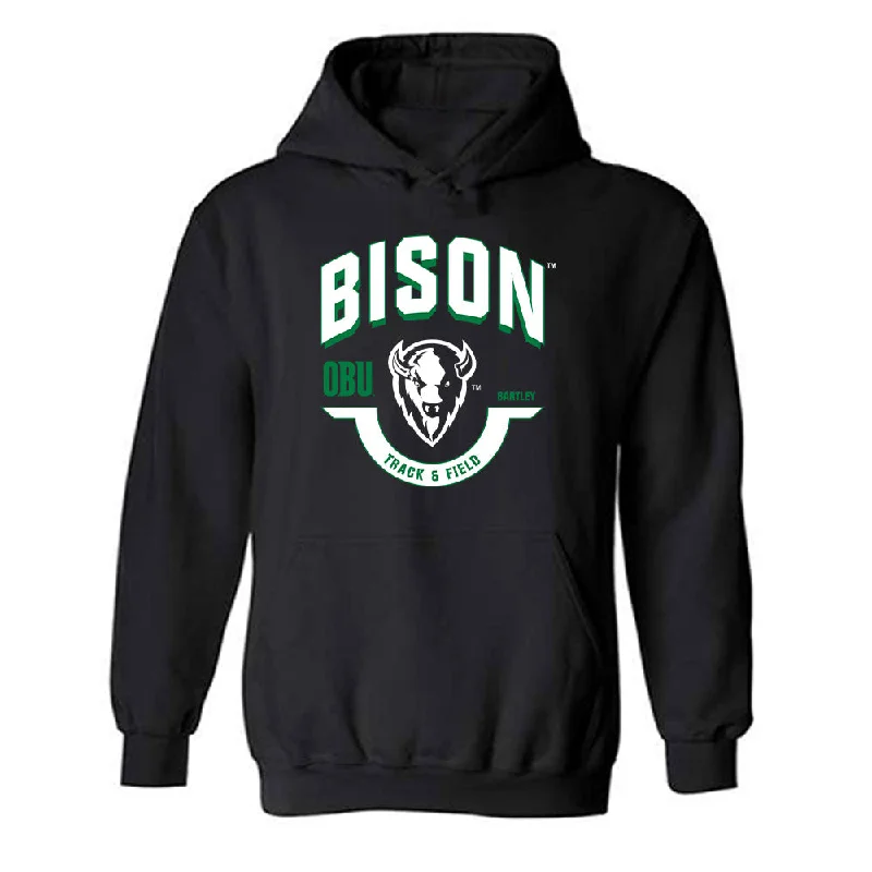 OKBU - NCAA Women's Track & Field (Outdoor) : Altyn Bartley - Hooded Sweatshirt Classic Fashion Shersey Hoodie with Hem Raw Edge Edgy Unfinished