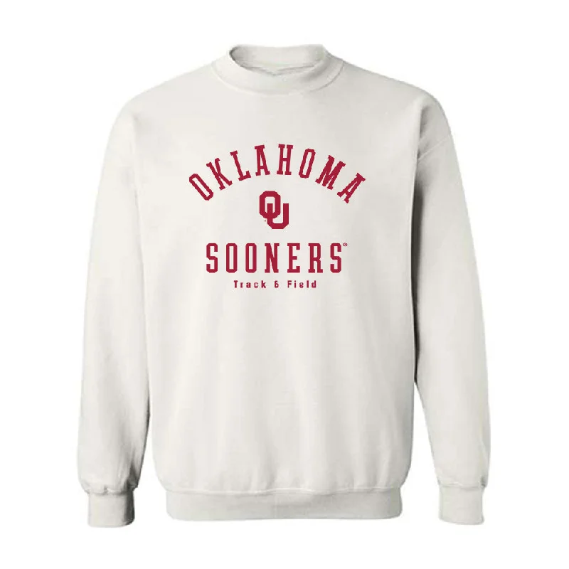Oklahoma - NCAA Men's Track & Field (Outdoor) : Bj Green - Crewneck Sweatshirt Classic Shersey Hoodie with Crew Neck Simple Timeless