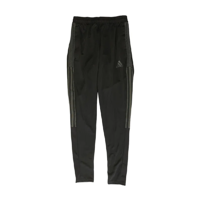 Black Solid Active Pants Comfortable Fleece Pants