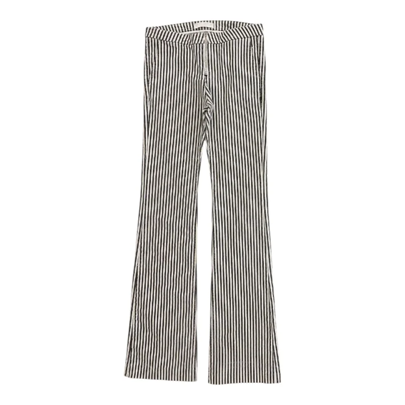 Black Striped Pants Classic Stretch Pants