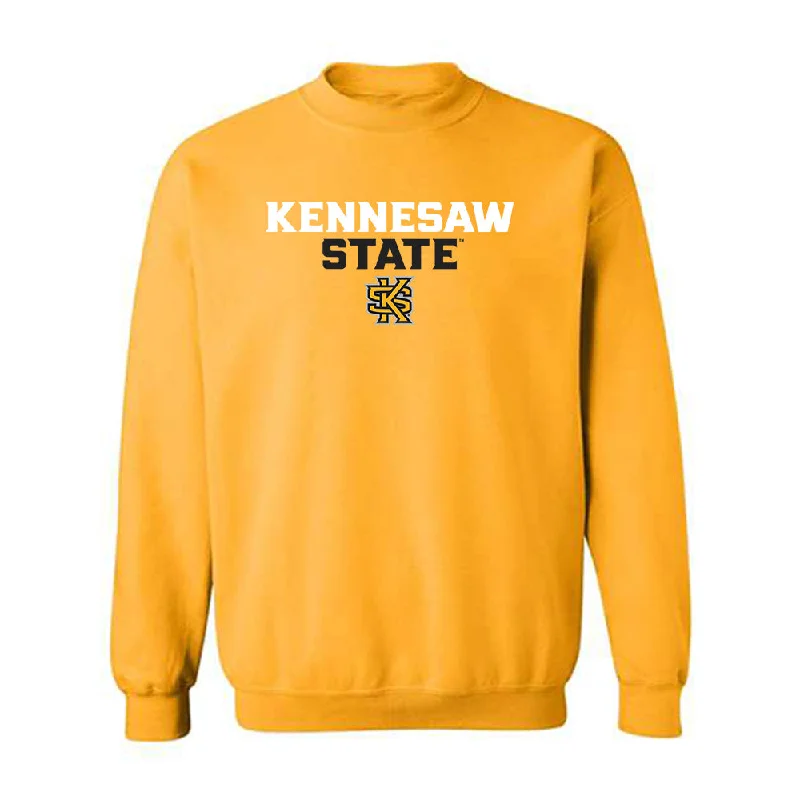 Kennesaw - NCAA Women's Track & Field (Outdoor) : Aidan Boyd - Crewneck Sweatshirt Classic Fashion Shersey Hoodie with Hem Embroidery Detailed Premium