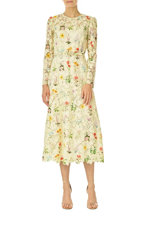 Limoncello Floral Lace Dress Tunics Polka dots