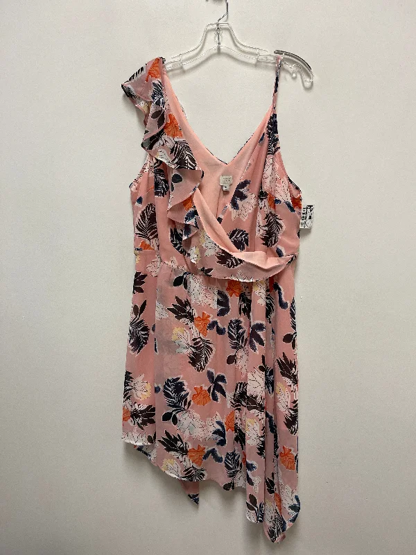 Dress Casual Short By A New Day In Pink, Size: 2x Tunics Top rated
