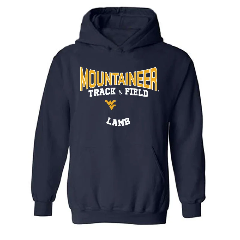 West Virginia - NCAA Women's Track & Field (Outdoor) : Alexis Lamb - Hooded Sweatshirt Classic Fashion Shersey Hoodie with Bell Sleeves Flared Feminine
